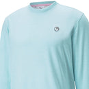 Puma x Arnold Palmer Cloudspun Crewneck Sweater - Light Aqua Heather