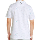 Puma AP Cloudspun Scorecard Polo Shirt - Bright White/Navy Blazer