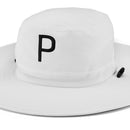 Puma Aussie P Logo Bucket Hat - Bright White