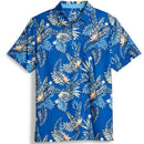 Puma Cloudspun Aloha Polo Shirt - Festive Blue