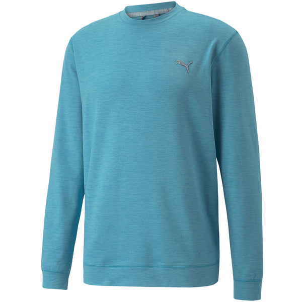 Puma Cloudspun Crewneck Sweater - Dusty Aqua Heather