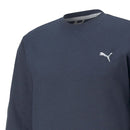 Puma Cloudspun Crewneck Sweater - Navy Blazer/Heather