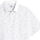 Puma Cloudspun Echo Polo Shirt - White Glow/Navy Blazer