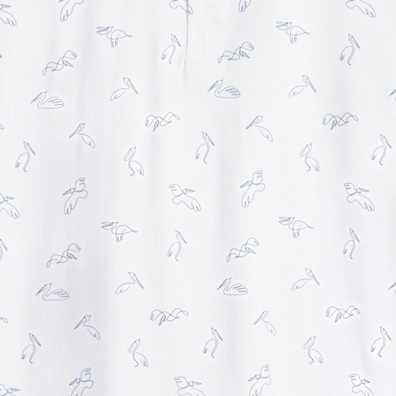 Puma Cloudspun Echo Polo Shirt - White Glow/Navy Blazer
