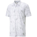 Puma Cloudspun Frequency Polo Shirt - Bright White/High Rise