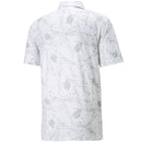 Puma Cloudspun Frequency Polo Shirt - Bright White/High Rise