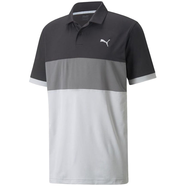 Puma Cloudspun Highway Polo Shirt - Black/High Rise