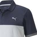Puma Cloudspun Highway Polo Shirt - Navy Blazer/Quiet Shade