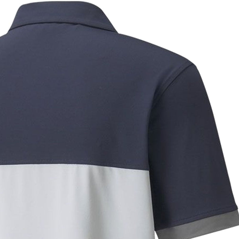 Puma Cloudspun Highway Polo Shirt - Navy Blazer/Quiet Shade