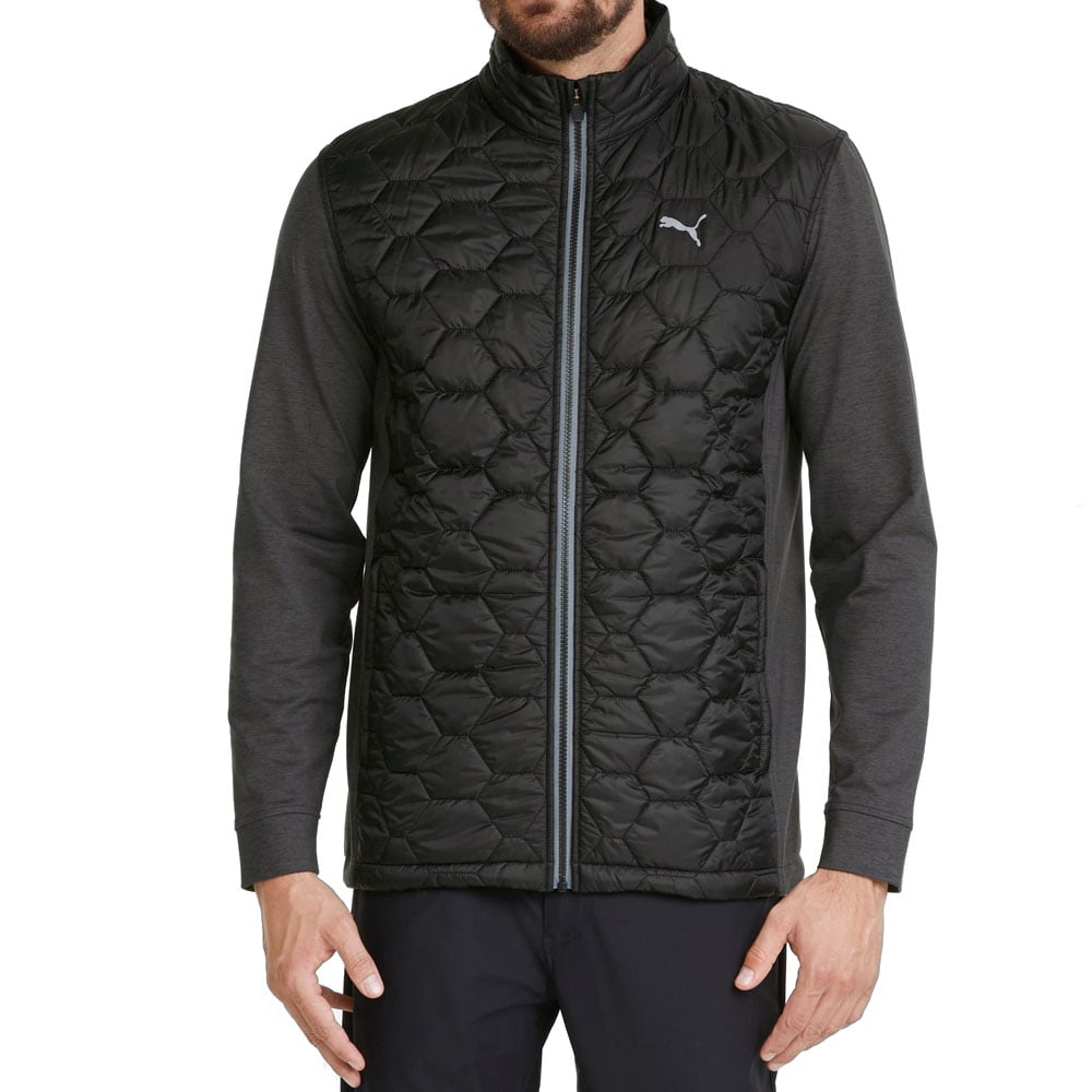 Puma quilted golf jacket shop