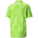 Puma Cloudspun Leaves n' Flowers Polo Shirt - Greenery Heather