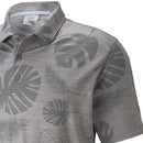 Puma Cloudspun Leaves n' Flowers Polo Shirt - Quiet Shade Heather