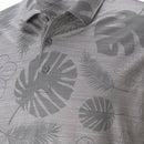 Puma Cloudspun Leaves n' Flowers Polo Shirt - Quiet Shade Heather