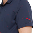 Puma Cloudspun Love Golf Polo Shirt - Navy Blazer/Ski Patrol