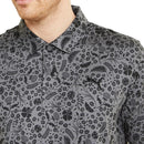 Puma Cloudspun Petal Polo Shirt - Quiet Shade/Black