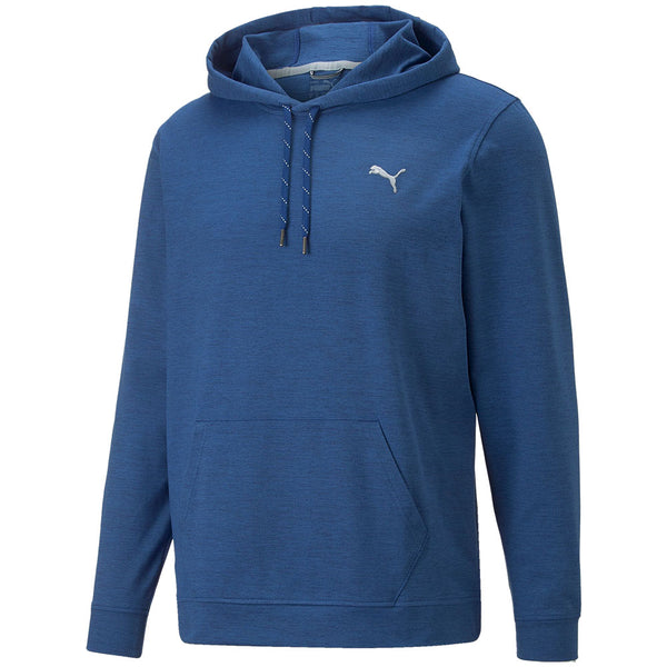 Puma Cloudspun Progress Hoodie - Blazing Blue Heather