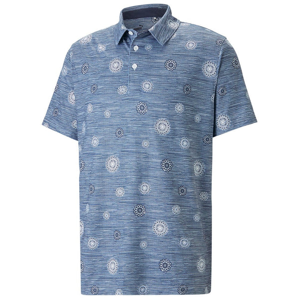 Puma Cloudspun Wheels Polo Shirt - Navy Blazer