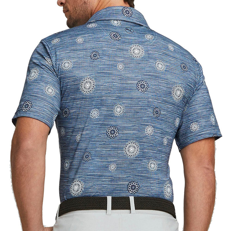 Puma Cloudspun Wheels Polo Shirt - Navy Blazer