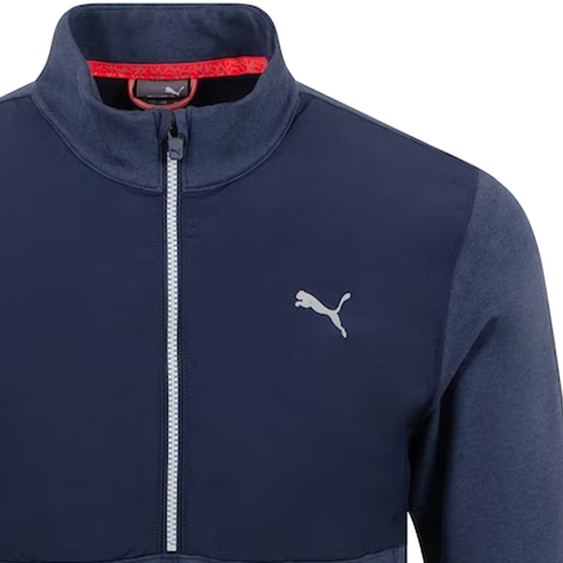 Puma Cloudspun WRMLBL 1/4 Zip Pullover - Navy Blazer