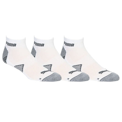 Puma Essential 1/4 Crew Socks (3 Pack) - Bright White