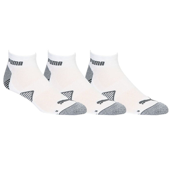 Puma Essential 1/4 Cut Socks (3 Pack) - Bright White