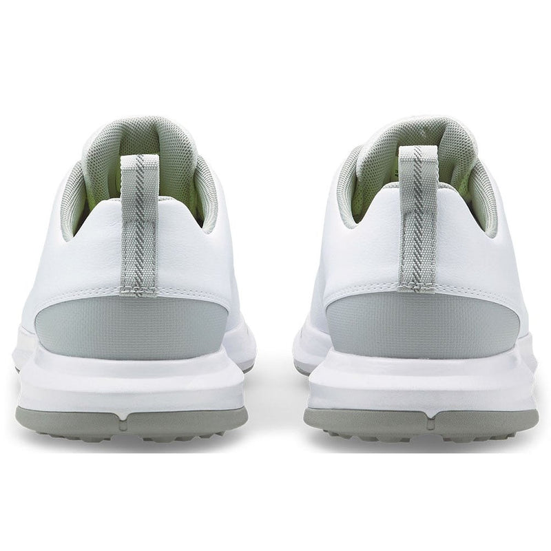 Puma Fusion FX Tech Spiked Waterproof Shoes - White/Silver/High Rise