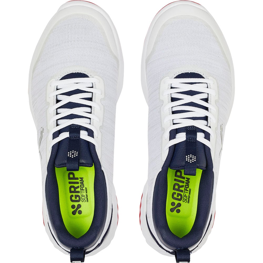 Puma Fusion Pro Spikeless Shoes White Blue Red