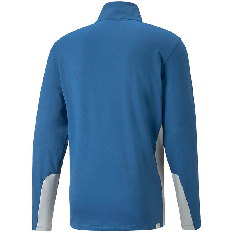 Puma Gamer 1/4 Zip Pullover - Lake Blue/High Rise