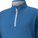 Puma Gamer 1/4 Zip Pullover - Lake Blue/High Rise