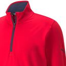 Puma Gamer Colour Block 1/4 Zip Pullover - Ski Patrol
