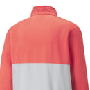 Puma Gamer Colour Block 1/4 Zip Pullover - Hot Coral/High Rise