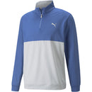 Puma Gamer Colour Block 1/4 Zip Pullover - Bright Cobalt/High Rise