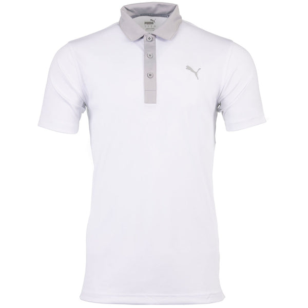 Puma Gamer Polo Shirt - Bright White/High Rise