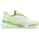 Puma GS-Fast Pouring Buckets Spikeless Waterproof Shoes - White/Silver/Greenery