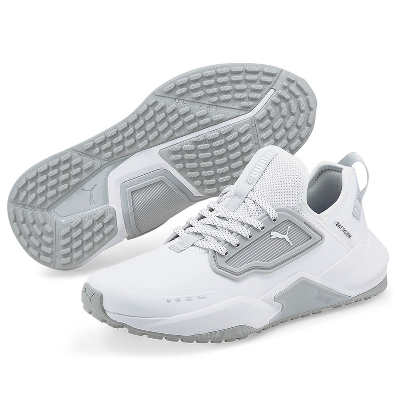 Puma GS.One Waterproof Spikeless Shoes - White/High Rise/High Rise