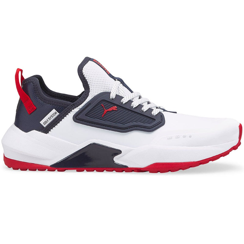 Puma GS.One Spikeless Shoes - White/Navy Blazer/Ski Patrol