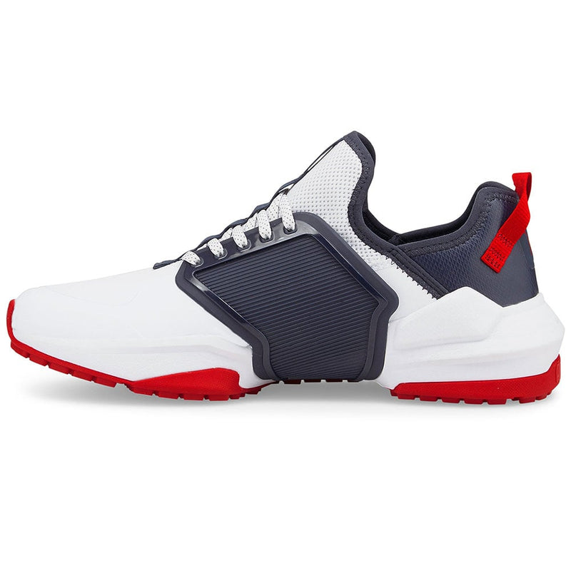 Puma GS.One Spikeless Shoes - White/Navy Blazer/Ski Patrol