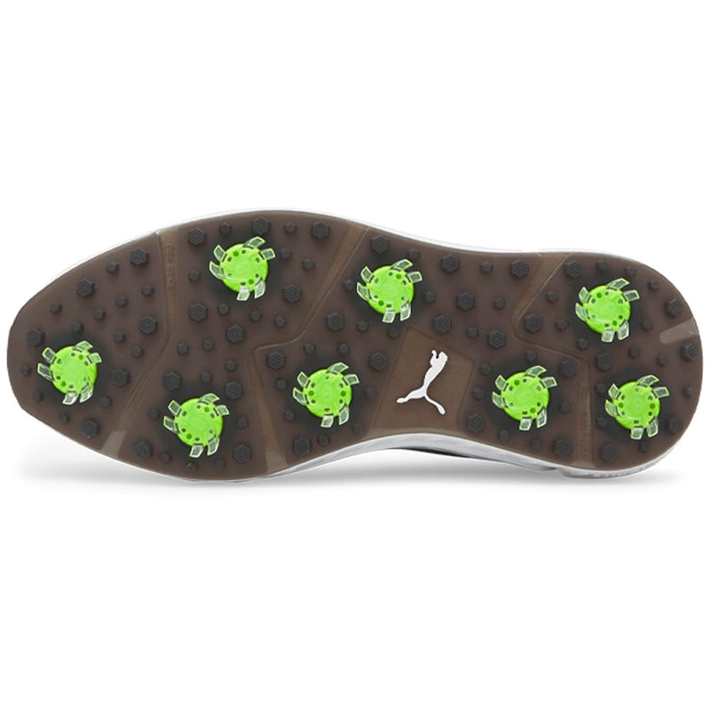 Puma IGNITE Articulate Leather Spiked Waterproof Shoes - Black/Silver