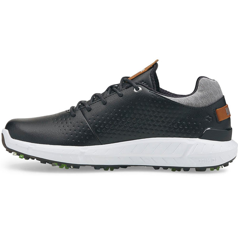 Puma IGNITE ARTICULATE Leather Spiked Shoes - Black/Silver