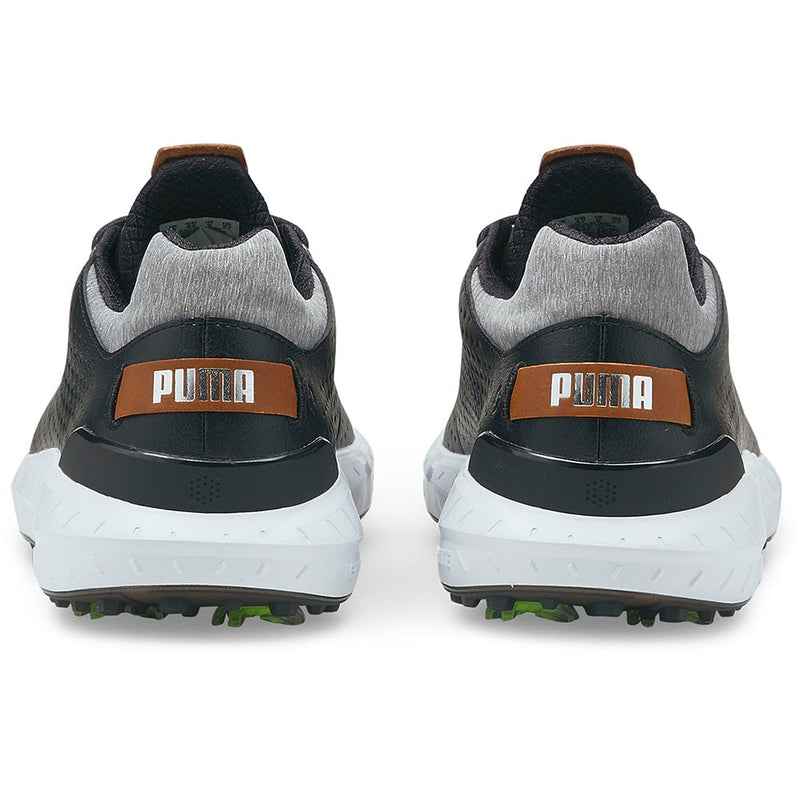 Puma IGNITE ARTICULATE Leather Spiked Shoes - Black/Silver