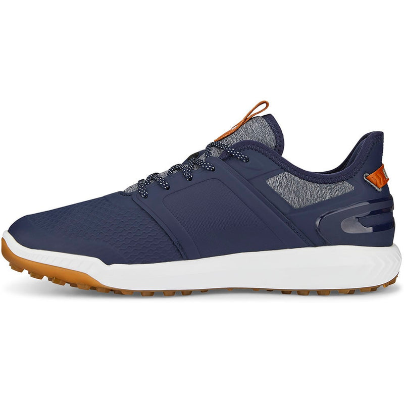 Puma IGNITE Elevate Waterproof Spikeless Shoes - Navy/Silver