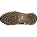 Puma IGNITE Elevate Spikeless Waterproof Shoes - White/Black/Silver