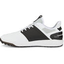 Puma IGNITE Elevate Spikeless Waterproof Shoes - White/Black/Silver