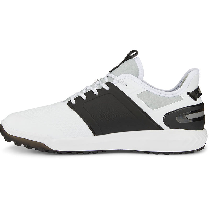 Puma IGNITE Elevate Waterproof Spikeless Shoes - White/Black/Silver