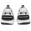 Puma IGNITE Elevate Spikeless Waterproof Shoes - White/Black/Silver
