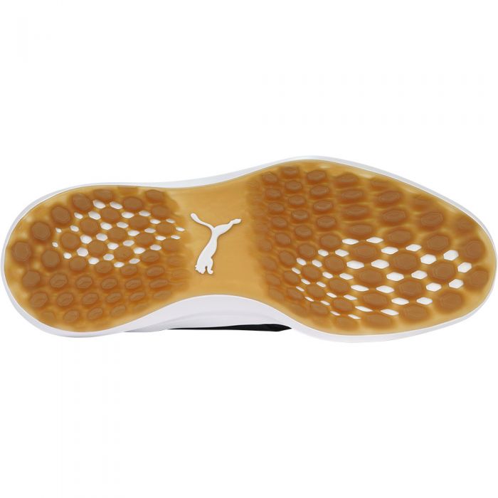 Puma IGNITE NXT Crafted Spikeless Waterproof Shoes - Puma Black/Puma Black/Puma Team Gold