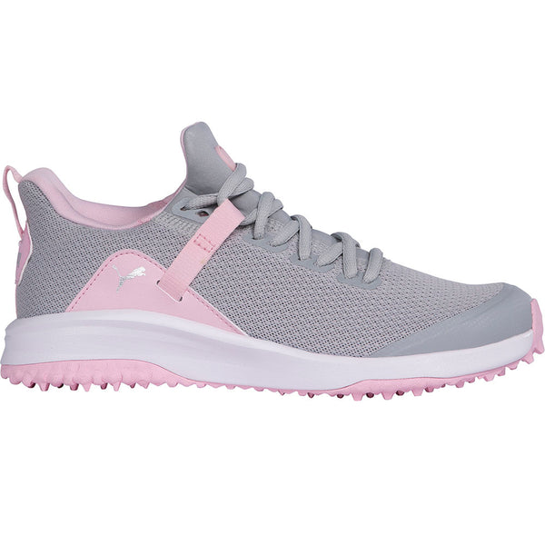 Puma Junior Fusion EVO Spikeless Shoes - High Rise/Pink Lady