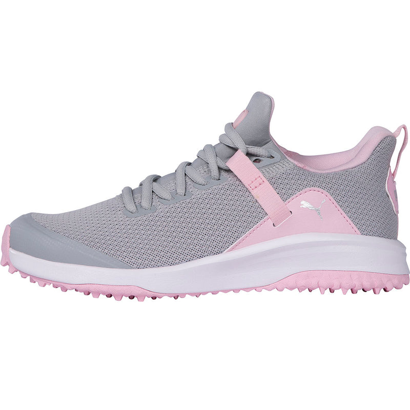 Puma Junior Fusion EVO Spikeless Shoes - High Rise/Pink Lady