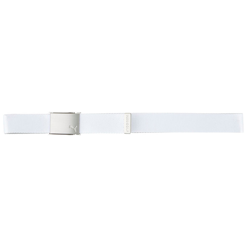 Puma Junior Reversible Web Belt - Bright White