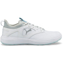 Puma Ladies IGNITE Malibu Spikeless Shoes - White/Silver/Lucite